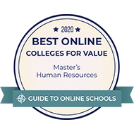 BEST ONLINE COLLEGE 2020 FOR VALUE IN MASTER