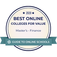 BEST ONLINE COLLEGE 2020 FOR VALUE IN MASTER
